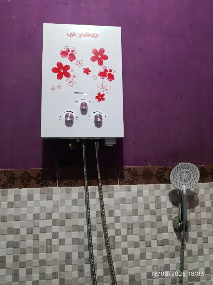 New - Water Heater Gas Merk Niko