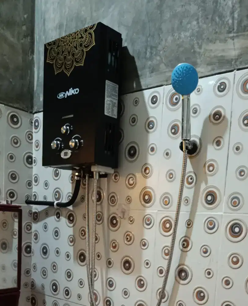 Water Heater Gas Merk Niko (Siap Pakai)