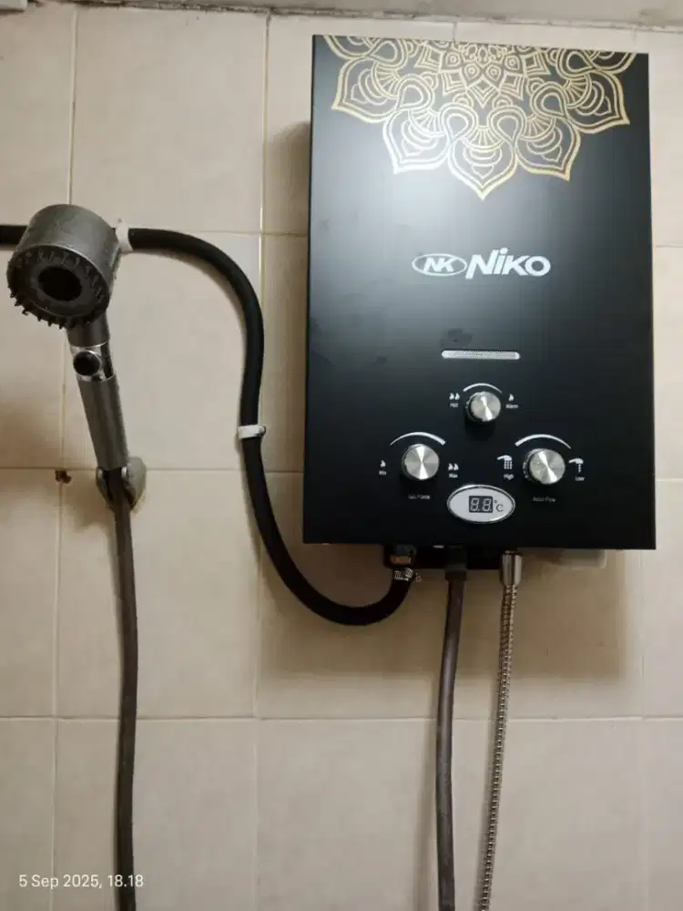 Niko Pemanas Air Niko Gas Non Listrik