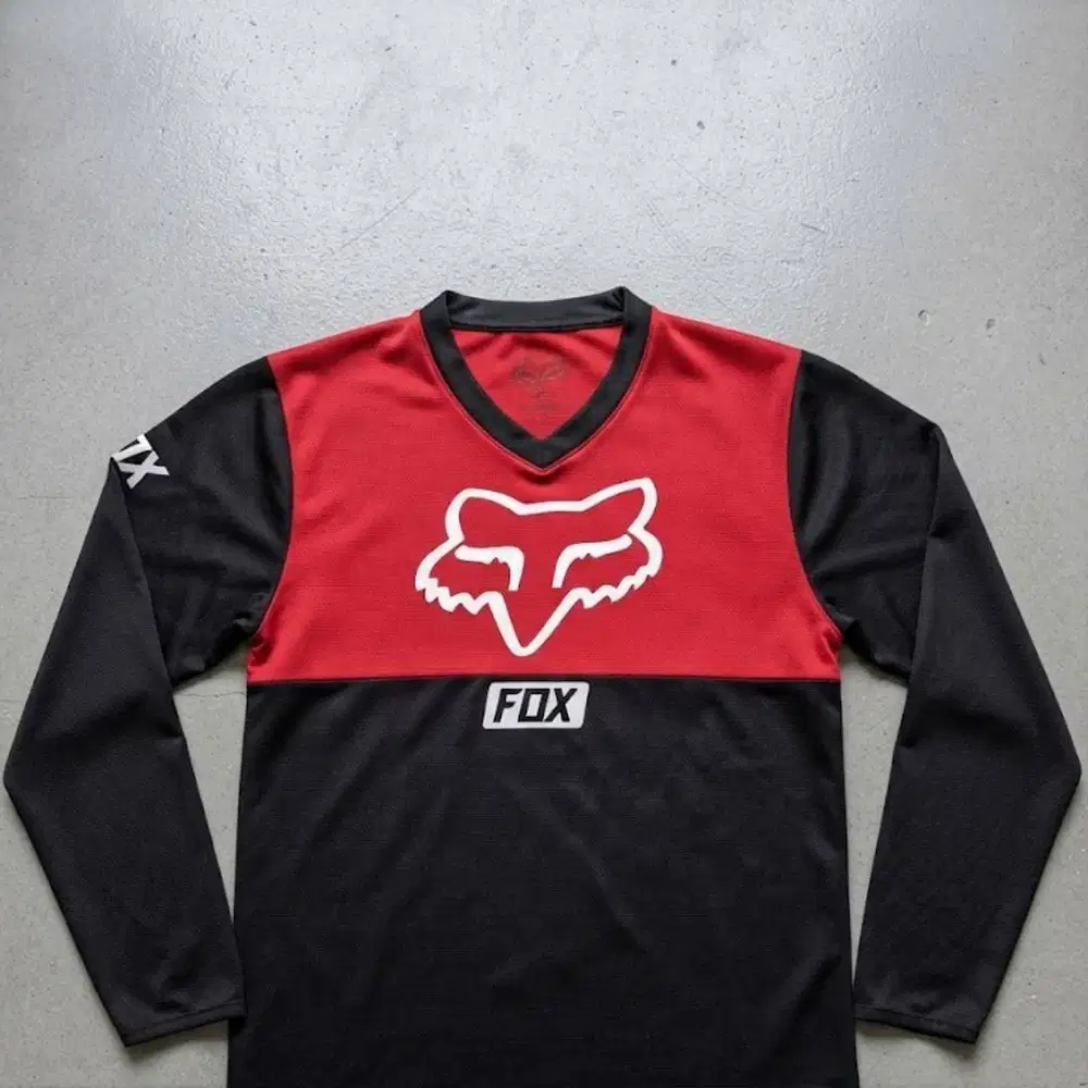 Jersey Sepeda Logo Fox