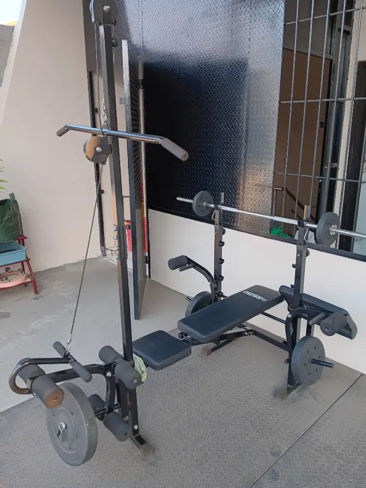 Alat Gym Benchpress Weighlifting