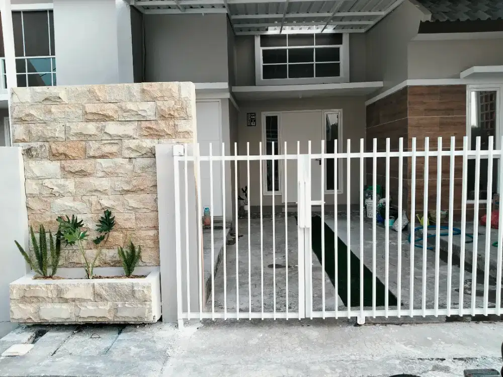 Rumah 3 Kamar 7,5 x 12 modern minimalis  BARU Hoek Alana Cemandi