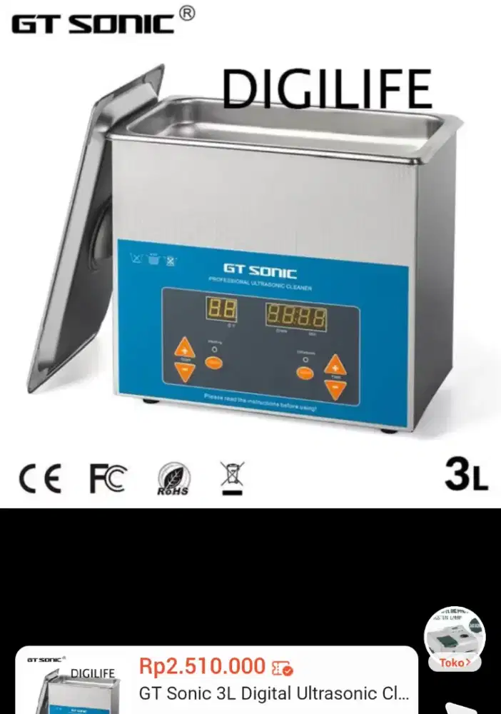GT Cleaner ultrasonic