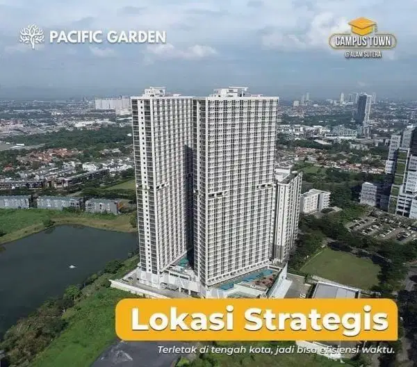 Disewa / Jual Apartment Pacific Garden Alam Sutera (dekat Binus)