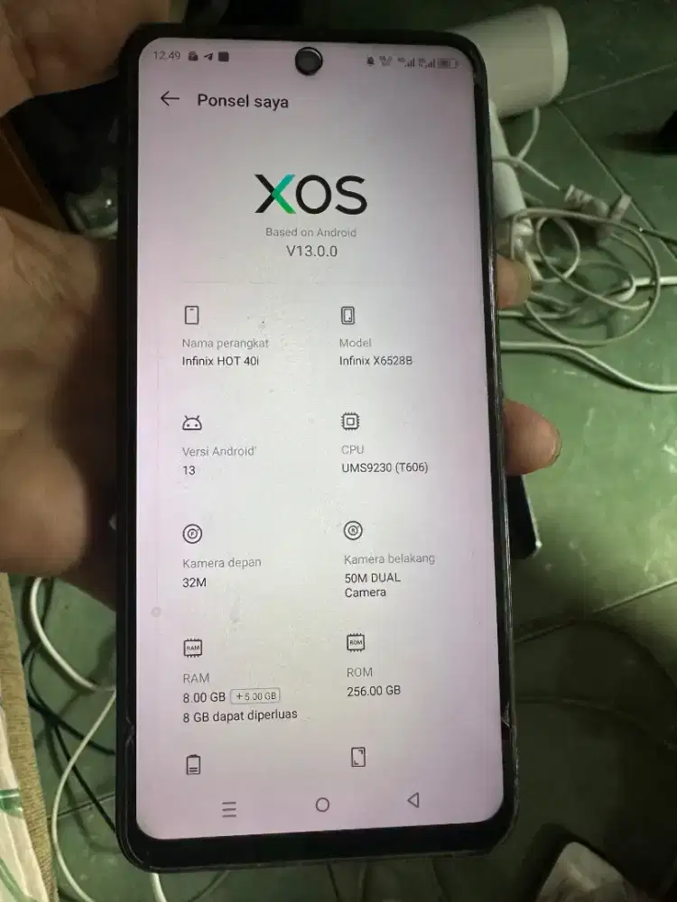 INFINIX HOT 40I 8/256