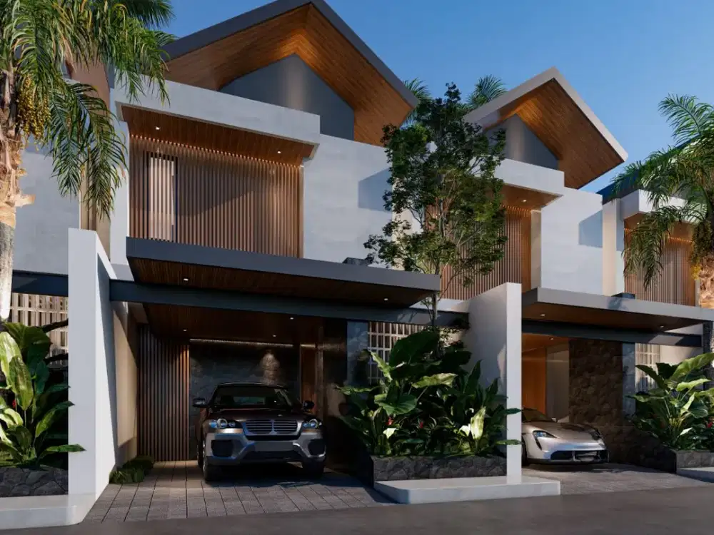 Villa Baru Modern 2-3 Bedroom di Komplek Ekslusif Sanur