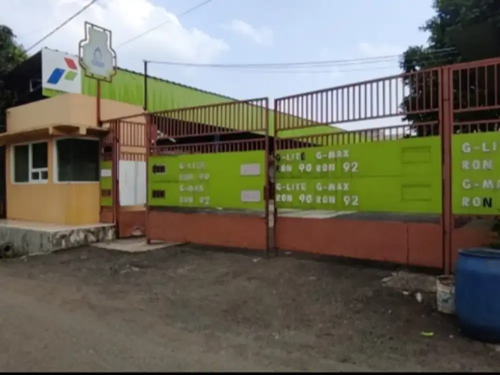 DIJUAL TANAH STRATEGIS BEKAS GUDANG  JL CINANGKA PURWAKARTA DEKAT EXIT TOL PURWAKARTA
