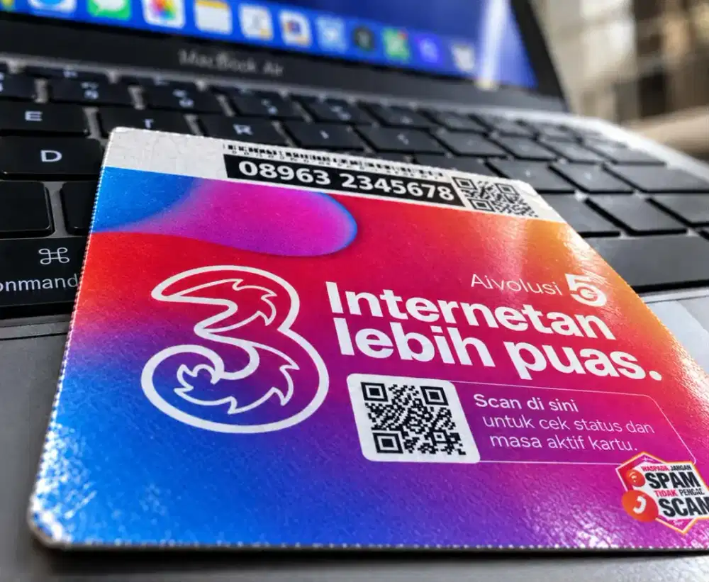 (bisa COD) PROMO Nomor CANTIK kartu TRI INDOSAT HOKI NAIK 2345678 #1