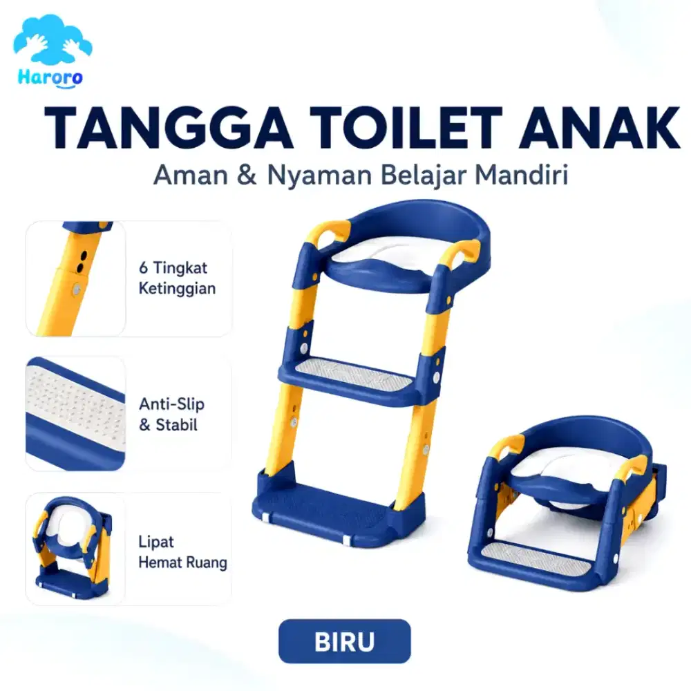 Tangga bantu anak duduk toilet