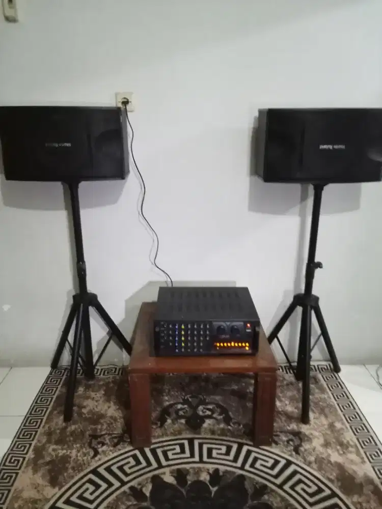 Seperangkat Audio Sound Sistem karaoke Build up