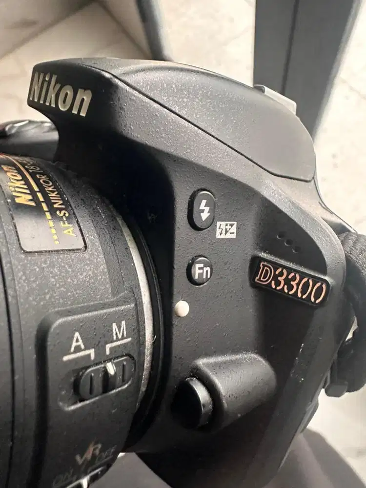 Nikon D3300 Kit 18-55mm VR II Mulus Siap Pakai