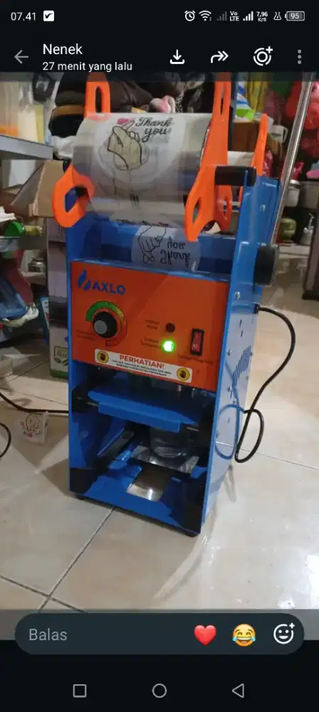 Mesin press Cules teh