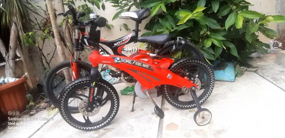 Dijual sepeda anak united dan Pacific