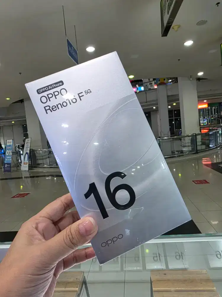 Oppo Reno 16f new garansi resmi 8/128gb