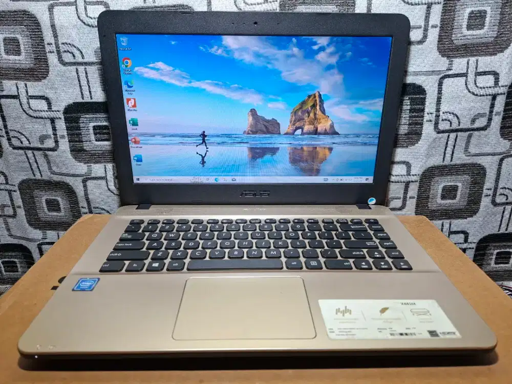 Laptop Asus VivoBook X441M murah batre awet siap pakai josss