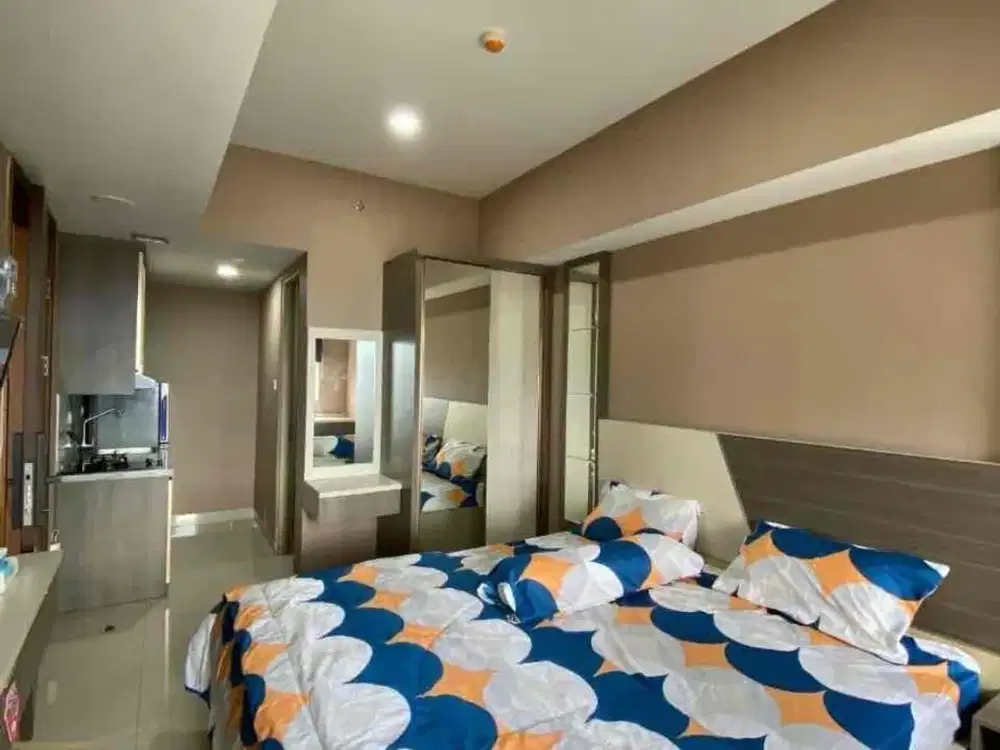 Dijual Apartemen Grand Dharmahusada lagoon furnish