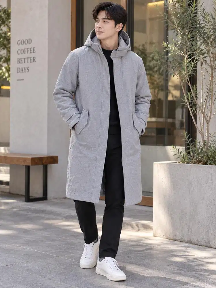 Jaket winter unisex pria & wanita musim dingin