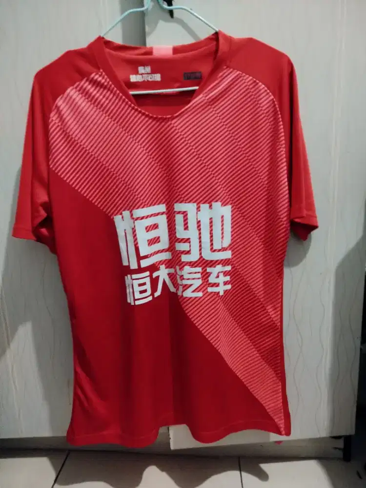 Kaos jersey olahraga bagus second import size L