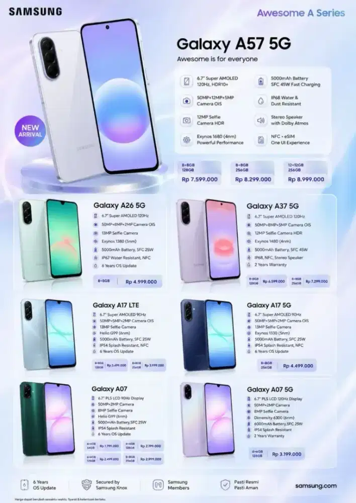 SAMSUNG GALAXY SERIES