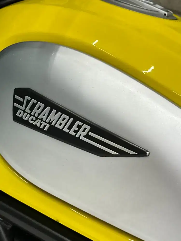 Odo 6rb Simpenan!!Ducati Scrambler Icon 800cc 2016 Full Paper-Mustika
