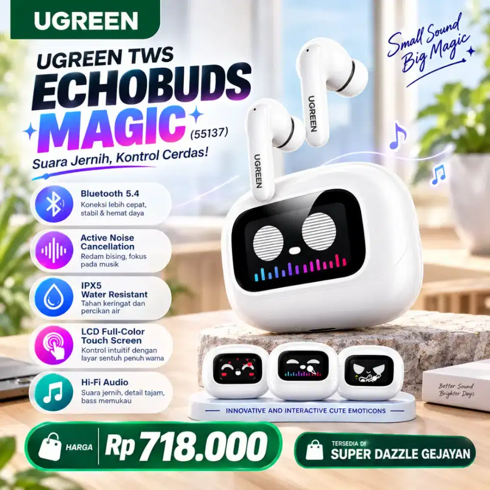 UGREEN TWS ECHOBUDS MAGIC (55137)