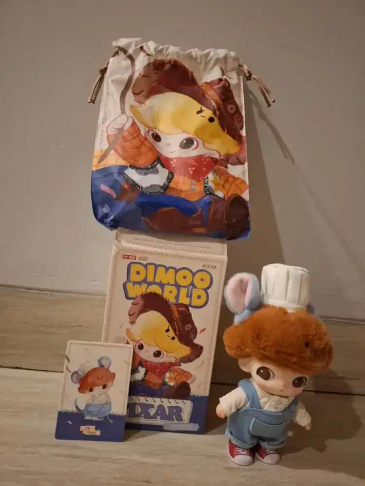 POP MART X PIXAR DIMO REMY
