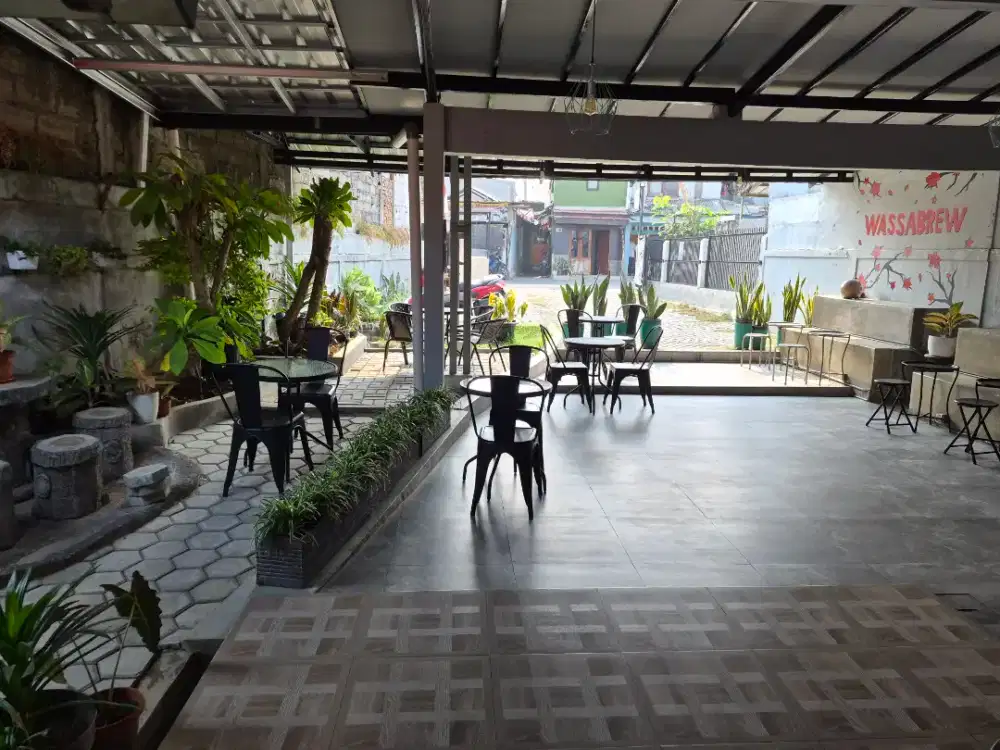 Di jual rumah + kopishop