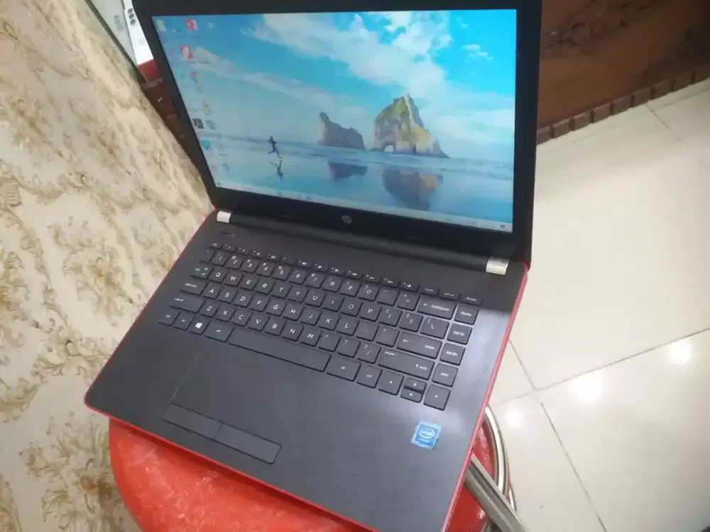lactop hp 14-bs0xx ram 4 hdd 500 mlus normal semuanya unit sm charger