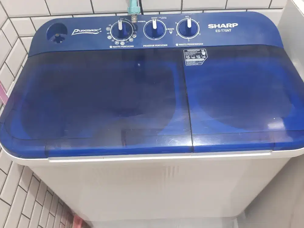 DIJUAL MESIN CUCI MERK SHARP ES75NT