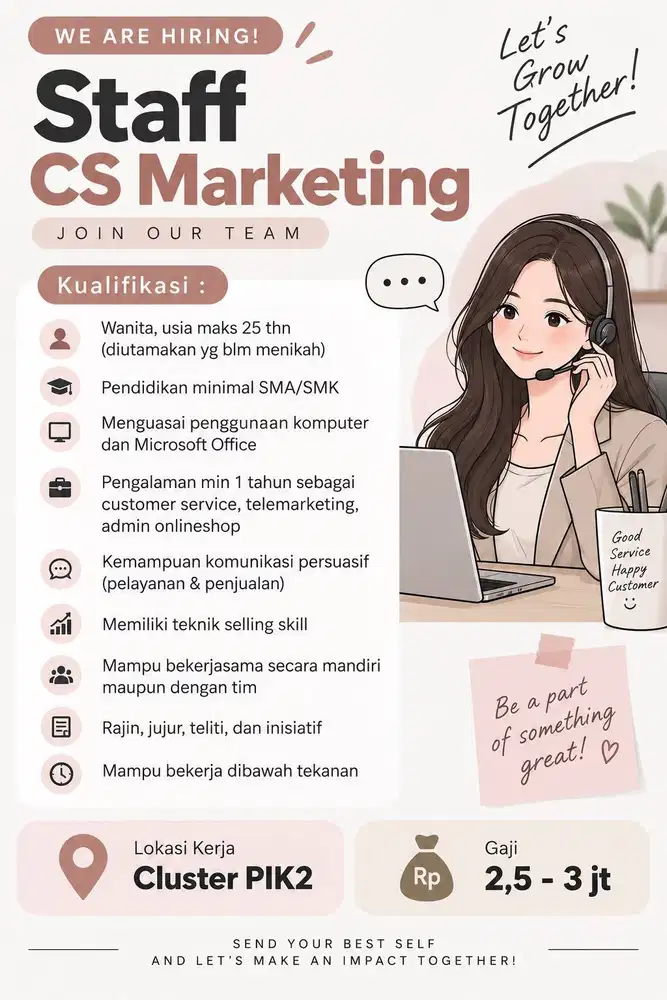 Staff CS Marketing