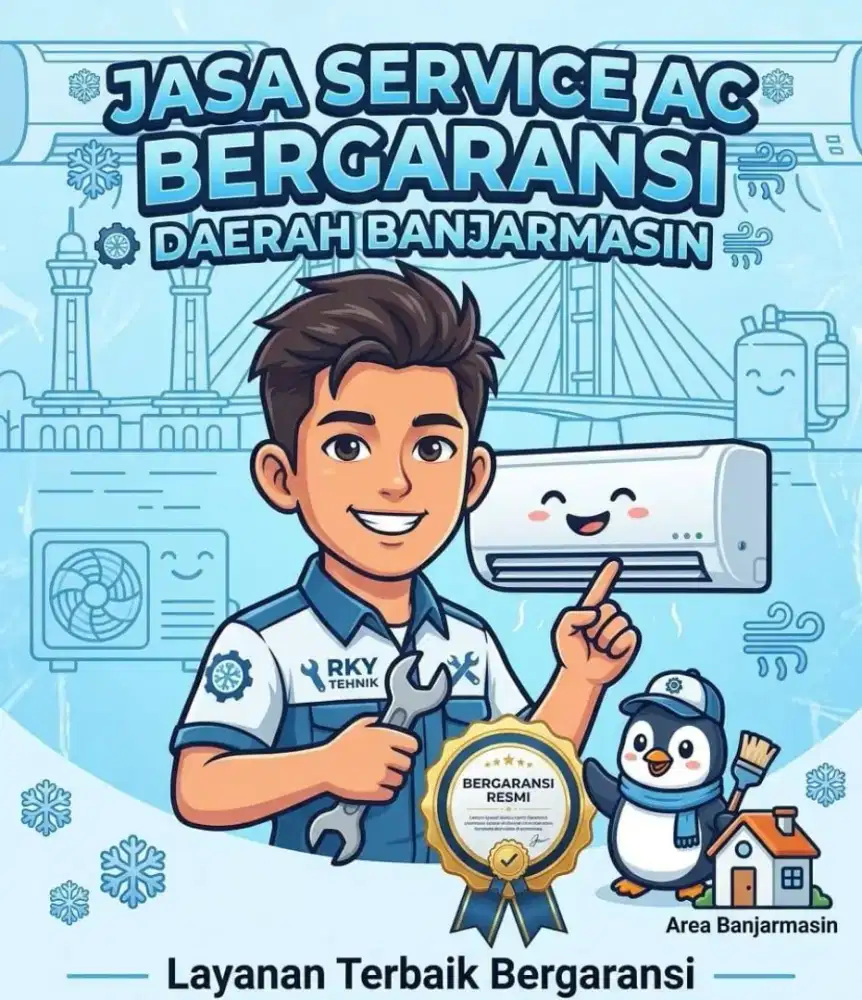 Jasa service ac bergaransi
