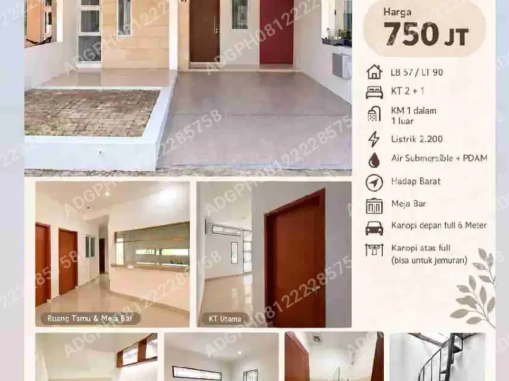 RUMAH BAGUS BUAHBATU DKT TELKOM PODOMORO, HARGA JUAL MURAH CEPAT!