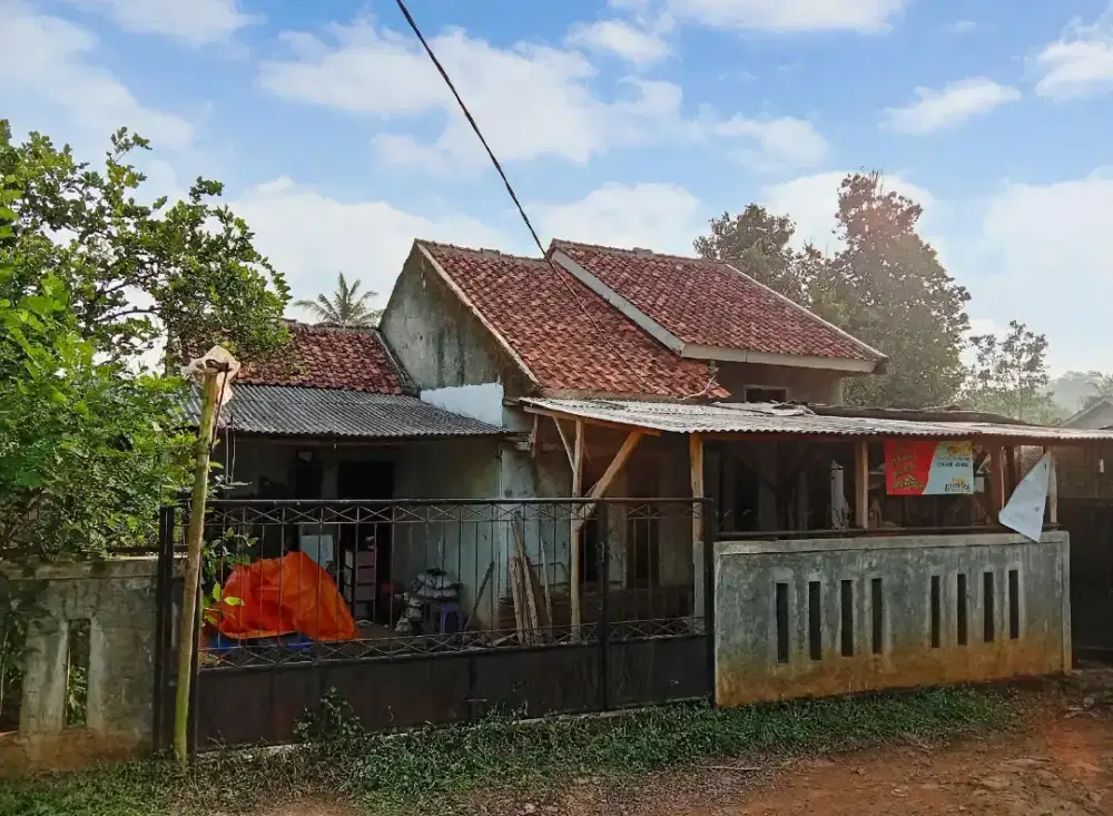 CUMA 180 JUTA! RUMAH SIAP HUNI + TANAH 286 M² DI RUMPIN BOGOR