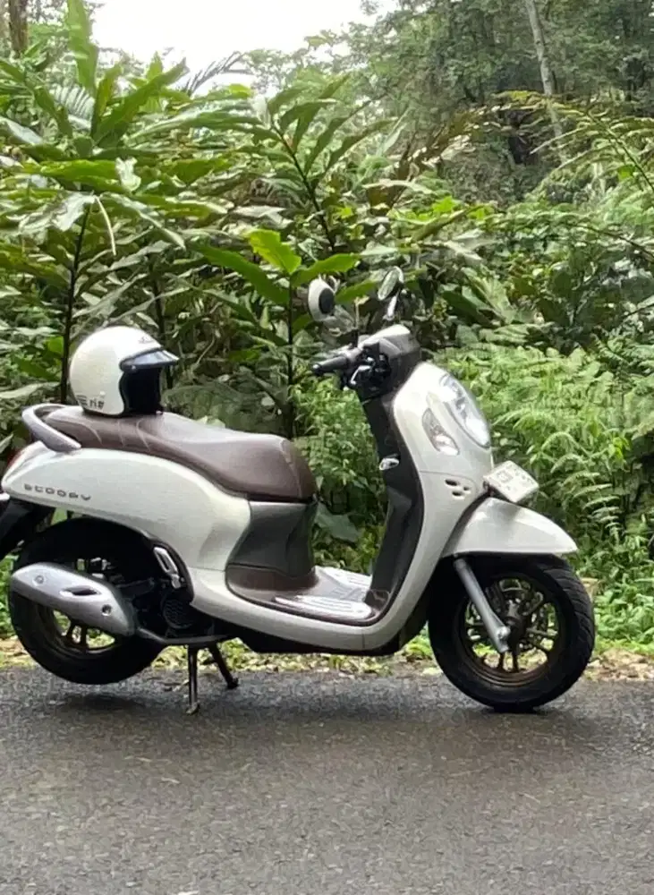 Honda Scoopy Prestige White 2023