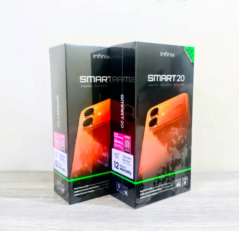 INFINIX SMART 20 4/64 4/128 4/256 BARU SEGEL PABRIK GARANSI RESMI