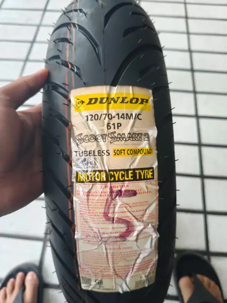 Dijual ban Dunlop 120/70 ring 14