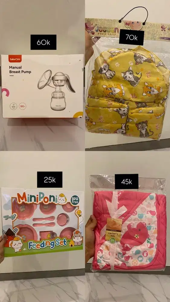 Perlengkapan bayi, kado bayi, hadiah bayi