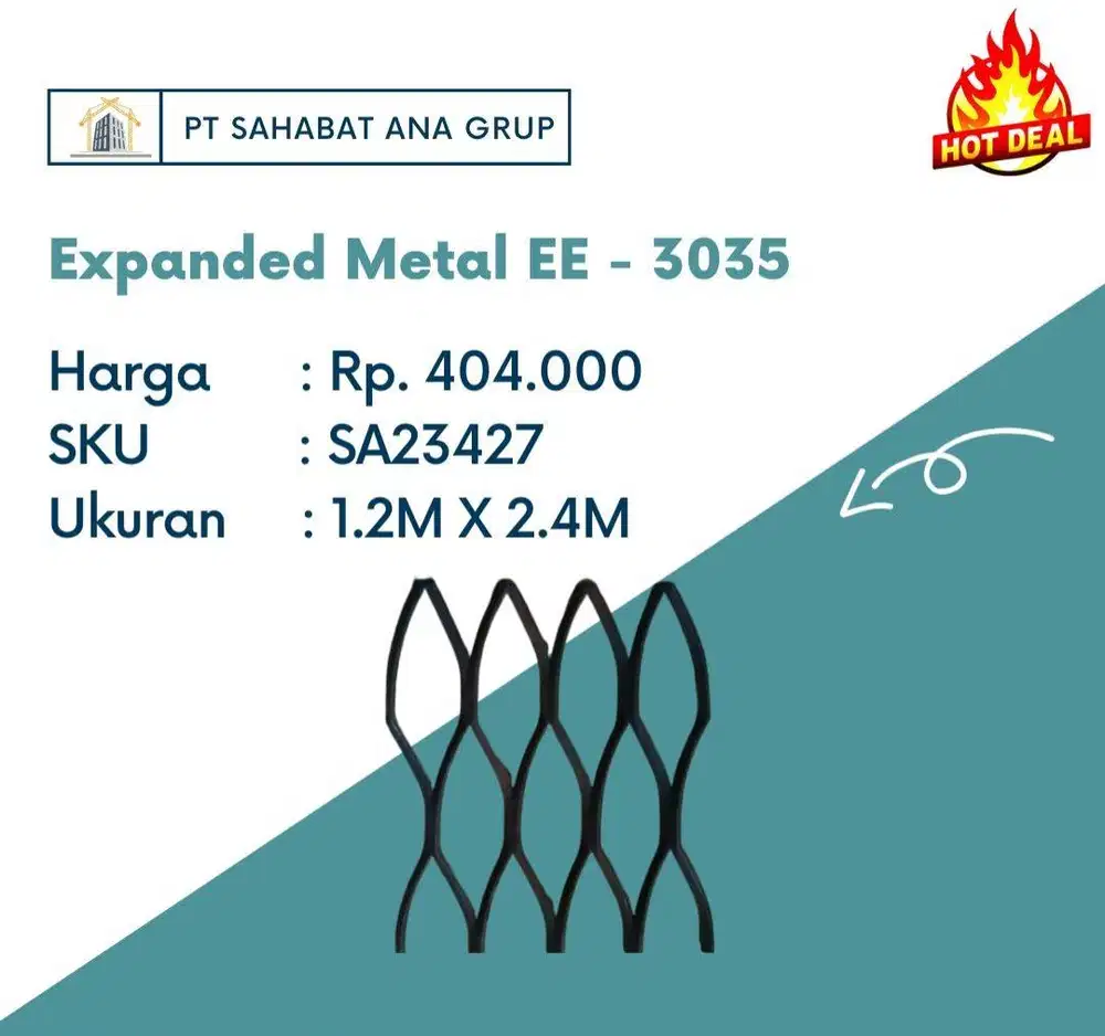 Expanded Metal EE - 3035