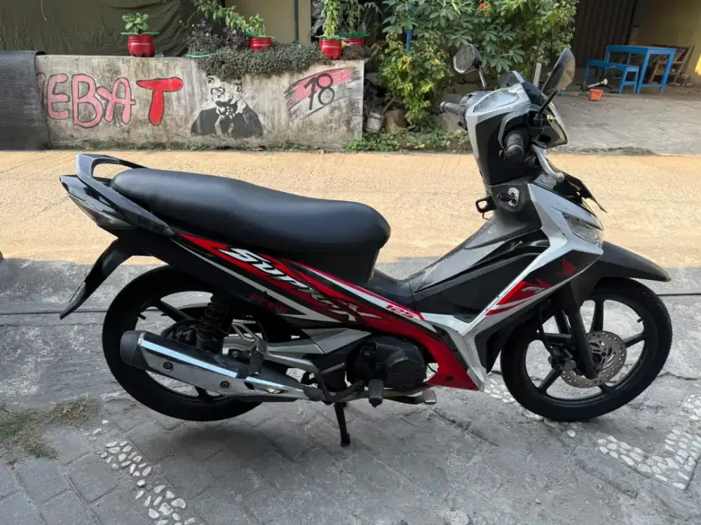Honda Supra 125 THN 2017 plat AB sleman