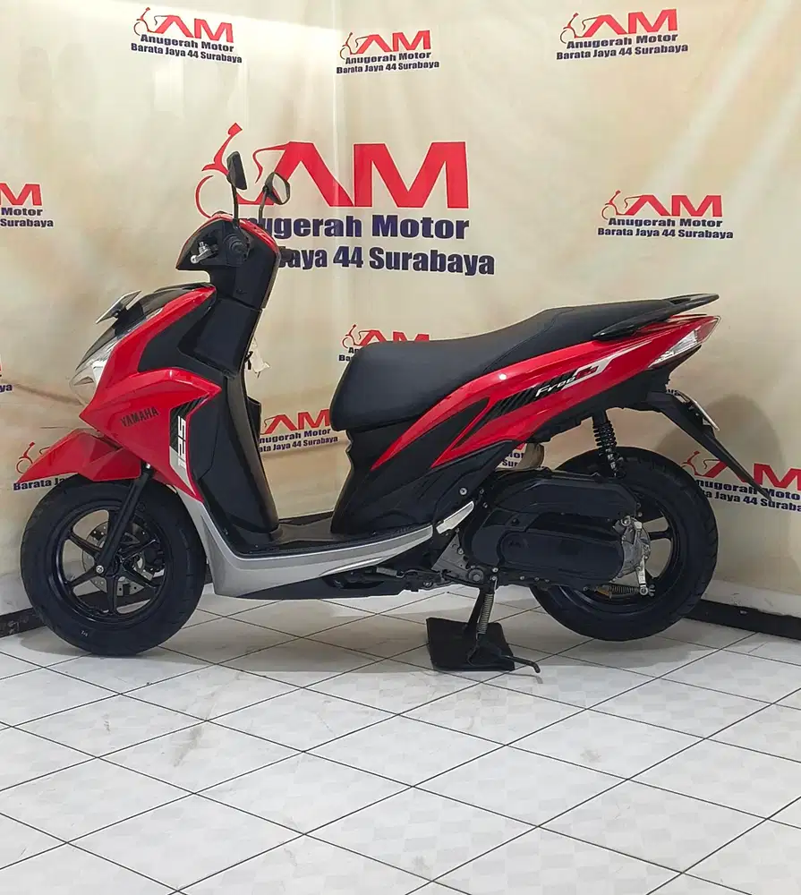 Tersedia Yamaha New Freego Std Tahun 2023 warna merah