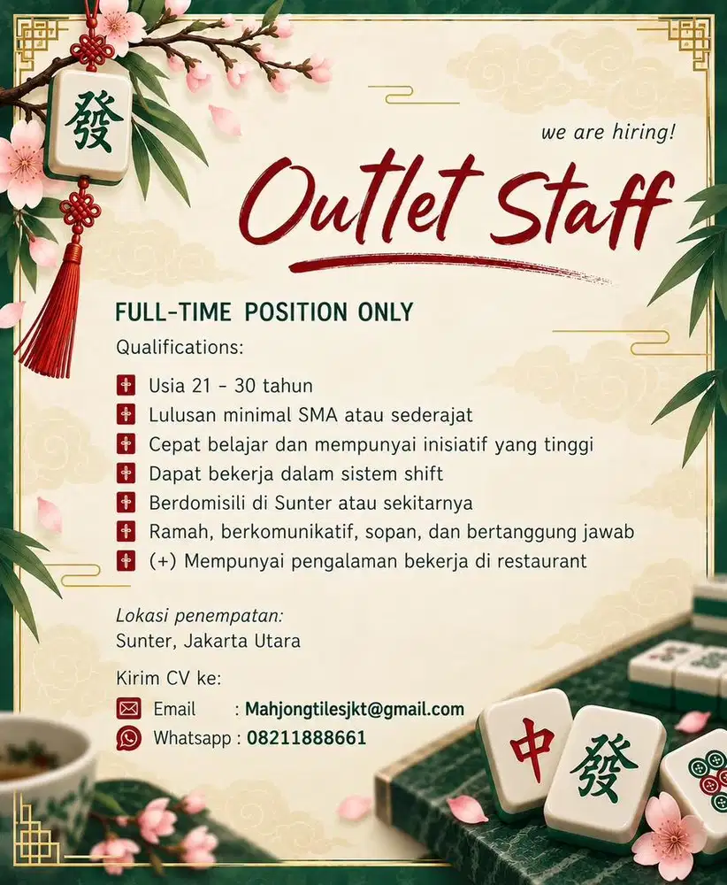 LOKER STAFF OUTLET