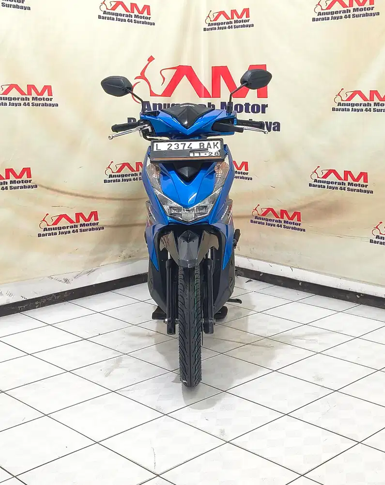 Honda Beat ECO  CBS Tahun 2023 warna Biru