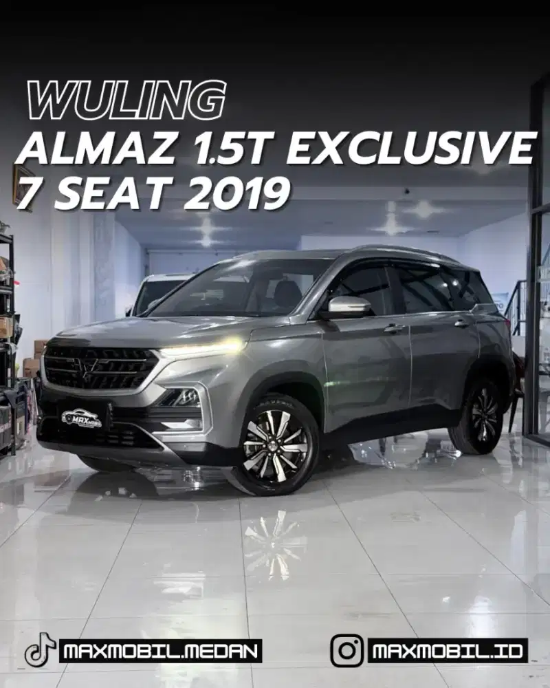 [ODO 20RB‼️] WULING ALMAZ 1.5T EXCLUSIVE 7S CVT 2019 pemakaian 2020