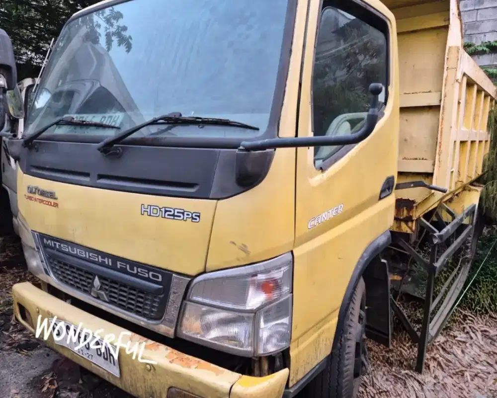 Mitsubishi Colt Diesel PS125HD Dumbtruk FE 74HD Bio Solar Hino Dutro