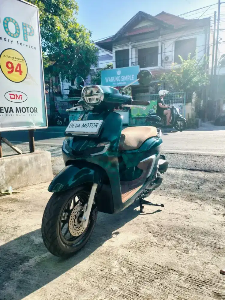 Stylo ABS hijau Deva motor