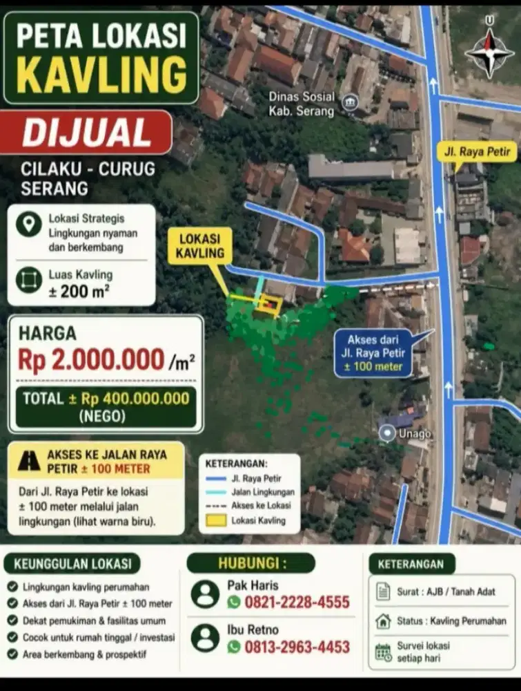 Jual Tanah Kapling