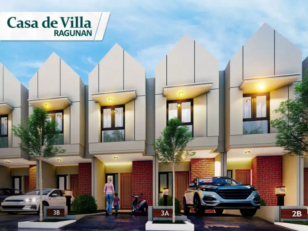 Rumah Baru Murah Plus Rooftop Dalam Cluster Di Jagakarsa, Jakarta Selatan