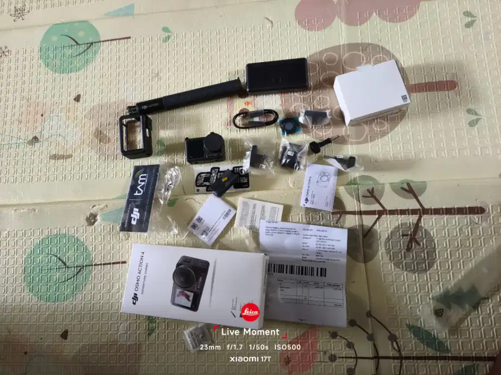 Dji osmo action 4 adventure combo garansi resmi 2027