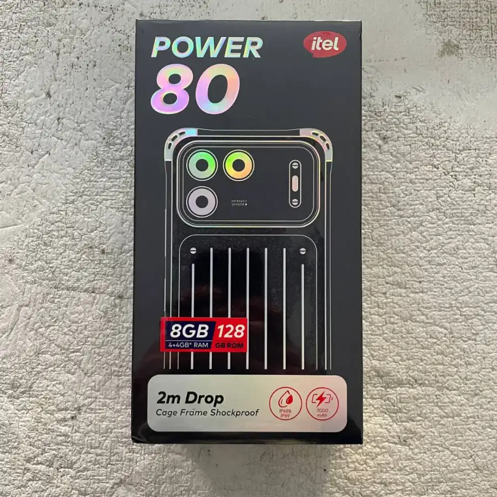 Itel Power 80 Warna Tundra Green 4/128
