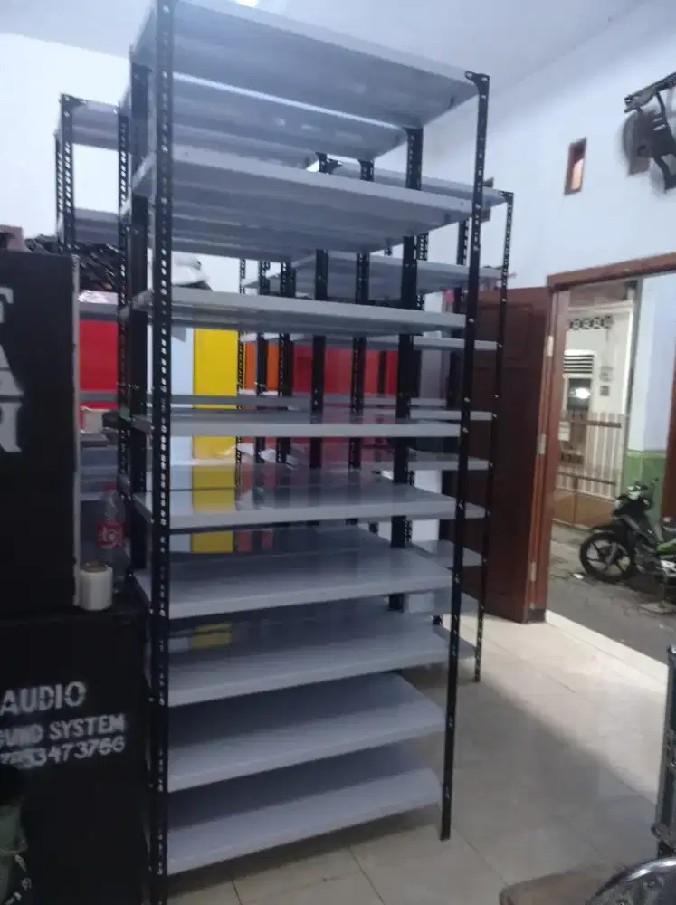 Rak besi rak gudang harga grosir
